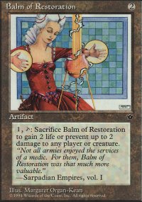 Balm of Restoration - Fallen Empires