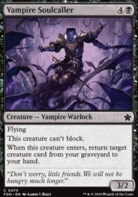 Vampire Soulcaller - Foundations