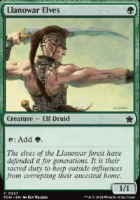 Llanowar Elves - Foundations