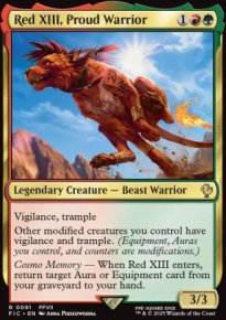 Red XIII, Proud Warrior - Final Fantasy Commander Decks