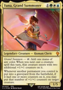 Yuna, Grand Invokeur - Final Fantasy Commander Decks
