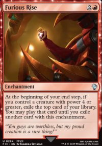 Furious Rise - Final Fantasy Commander Decks