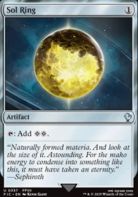 Sol Ring - Final Fantasy Commander Decks