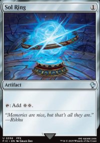 Sol Ring - Final Fantasy Commander Decks