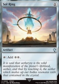 Sol Ring - Final Fantasy Commander Decks