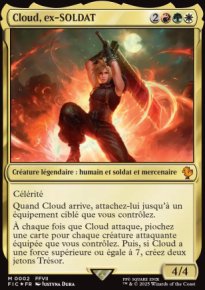 Cloud, ex-SOLDAT - Final Fantasy Commander Decks