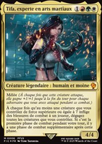 Tifa, experte en arts martiaux - Final Fantasy Commander Decks