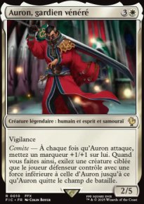 Auron, gardien vénéré - Final Fantasy Commander Decks
