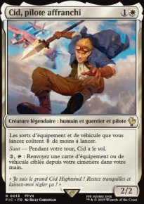 Cid, pilote affranchi - Final Fantasy Commander Decks