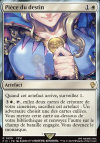 Pièce du destin - Final Fantasy Commander Decks