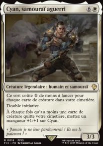 Cyan, samouraï aguerri - Final Fantasy Commander Decks