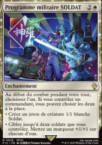 Programme militaire SOLDAT - Final Fantasy Commander Decks