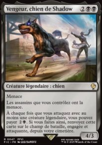 Vengeur, chien de Shadow - Final Fantasy Commander Decks