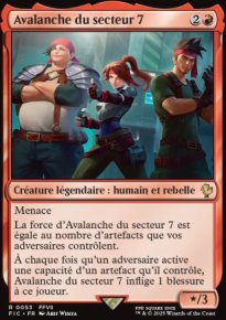 Avalanche du Secteur 7 - Final Fantasy Commander Decks
