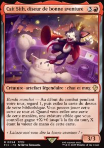 Cait Sith, diseur de bonne aventure - Final Fantasy Commander Decks