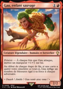 Gau, enfant sauvage - Final Fantasy Commander Decks