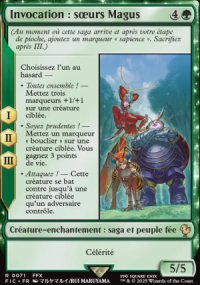 Invocation : sœurs Magus - Final Fantasy Commander Decks