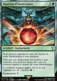 Matéria d'invocation - Final Fantasy Commander Decks