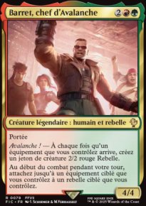 Barret, chef d'Avalanche - Final Fantasy Commander Decks