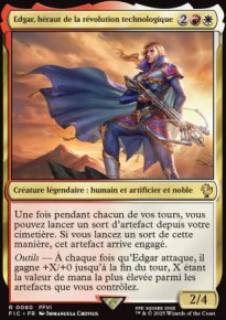 Edgar, héraut de la révolution technologique - Final Fantasy Commander Decks