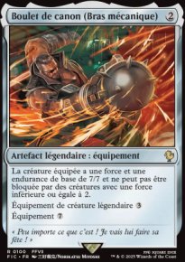 Boulet de canon (Bras mécanique) - Final Fantasy Commander Decks