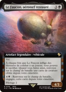 Le Faucon, aéronef restauré - Final Fantasy Commander Decks