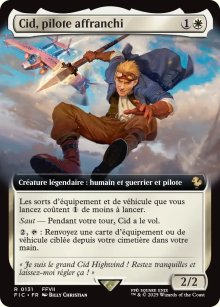 Cid, pilote affranchi - Final Fantasy Commander Decks