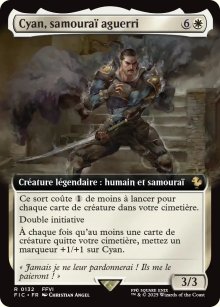 Cyan, samouraï aguerri - Final Fantasy Commander Decks
