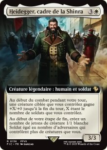 Heidegger, cadre de la Shinra - Final Fantasy Commander Decks