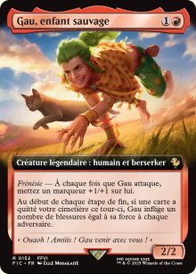 Gau, enfant sauvage - Final Fantasy Commander Decks