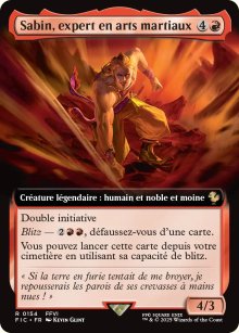 Sabin, expert en arts martiaux - Final Fantasy Commander Decks