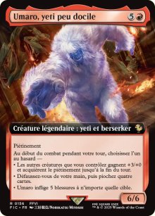 Umaro, yeti peu docile - Final Fantasy Commander Decks