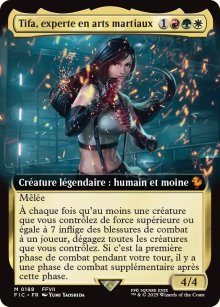 Tifa, experte en arts martiaux - Final Fantasy Commander Decks
