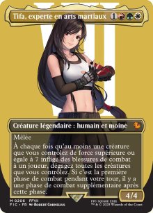 Tifa, experte en arts martiaux - Final Fantasy Commander Decks