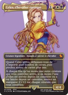 Celes, chevalier runique - Final Fantasy Commander Decks