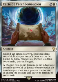 Carte de l'archéomancien - Final Fantasy Commander Decks