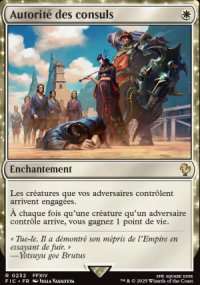 Autorité des consuls - Final Fantasy Commander Decks