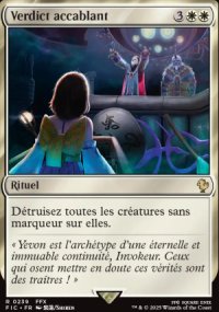 Verdict accablant - Final Fantasy Commander Decks