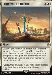 Promesse de fidélité - Final Fantasy Commander Decks
