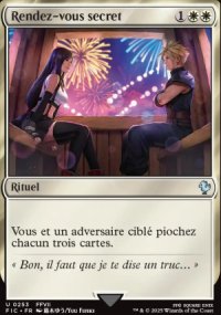 Rendez-vous secret - Final Fantasy Commander Decks