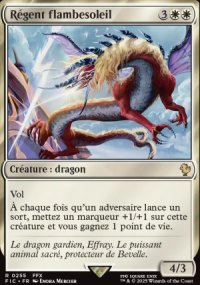 Régent flambesoleil - Final Fantasy Commander Decks