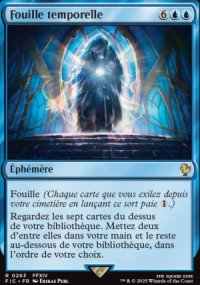 Fouille temporelle - Final Fantasy Commander Decks