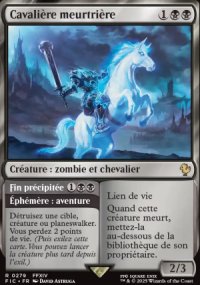 Cavalière meurtrière<br>Fin précipitée - Final Fantasy Commander Decks
