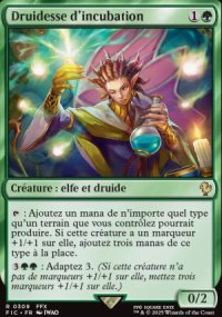 Druidesse d'incubation - Final Fantasy Commander Decks