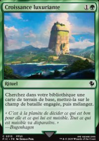 Croissance luxuriante - Final Fantasy Commander Decks