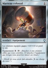 Marteau colossal - Final Fantasy Commander Decks