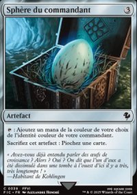 Sphère du commandant - Final Fantasy Commander Decks
