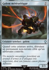 Golem météoritique - Final Fantasy Commander Decks