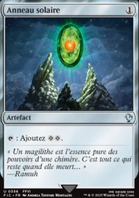 Anneau solaire - Final Fantasy Commander Decks
