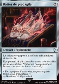 Bottes de piedagile - Final Fantasy Commander Decks